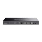 Omada 20-Port Gigabit Easy Managed Switch with 16-Port PoE+ - TP-Link ES220GMP