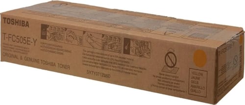 Toshiba T-FC505EY Toner Amarelo Original - 6AJ00000293 - Toshiba 265317