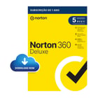 NORTON 360 DELUXE 50GB PO 1 USER 5 DEVICE 12MO GENERIC RSP DRMKEY GUM FTP - Norton 21433243