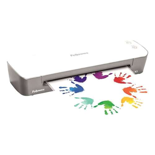 Fellowes Ion A3 Plastificadora - Calentamiento en 4 Minutos - Grueso Bolsa 80 y 125 Micras - Fellowes 4560201