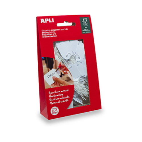 Etiquetas com Fio 11x29mm Apli 07006 200un - APLI APL07006