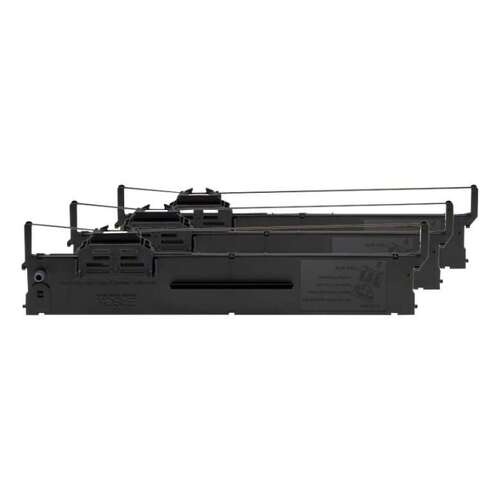 Epson PLQ20/PLQ22/PLQ30 Preto Conjunto de 3 Fitas Matriciais Originais - C13S015339 - Epson 136484