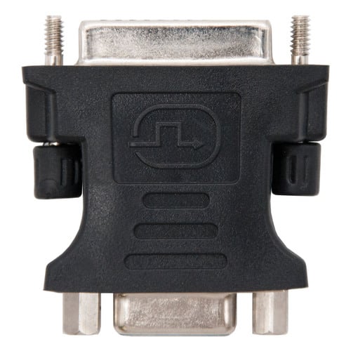 Adaptador Nanocabo DVI para SVGA - 24+5/M-HDB15/F - Cor preta - Nanocable 10.15.0704