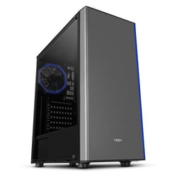 Caixa NOX Infinity Omega Glass RGB Black ATX - Nox NXINFTYOMEGA