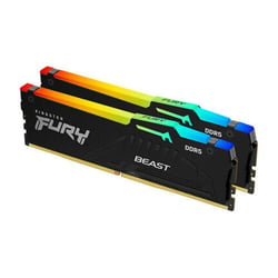 KINGSTON MEM 32GB 5600MT/S DDR5 CL36 DIMM (KIT 2) FURY BEAST RGB - Kingston KF556C36BBEAK2-32