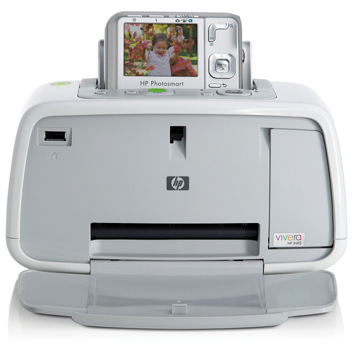 HP Photosmart A444, Jato de tinta, 4800 x 1200 DPI, 4" x 12" (10x30 cm), Cinzento - HP Q8451A