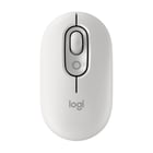 Mouse sem fio Logitech POP 1000 dpi - 4 botões - Multidispositivo - Off-White - Logitech 910-007411