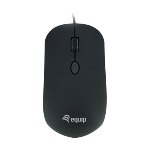 EQUIP LIFE RATO CONFORT BLACK USB 1600DPI - Equip 24511407101
