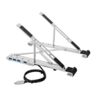 TARGUS BASE PORTATIL C/HUB 1xUSB-C 4xUSB3 1XRJ45 PD 100W - Targus AWU100205GL