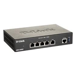 Router VPN de Serviços Unificados D-Link - 3 portas LAN - 1 porta WAN - 1 porta WAN/LAN, 2 portas USB 3.0 - D-Link DSR-250V2