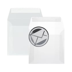 Envelopes 170x170mm Vegetal Transparente 092g 25un - Neutral 123Z29329