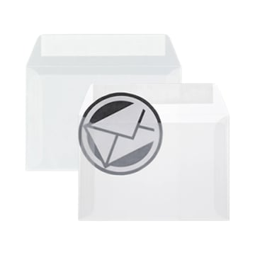 Envelopes 114x162mm C6 Vegetal Transparente 092g 25un - Neutral 123Z29330