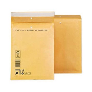 Envelope Almofadado 150x215mm Kraft Nº0 10un - Neutral 16122830003&#47;10