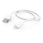 Cabo de dados HAMA Lightning 1.0 m,branco - 00201579 - Hama 00201579