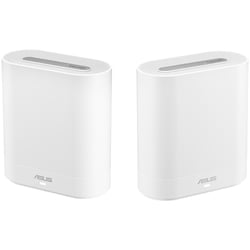 ASUS Tri-Band WiFi 6 Mesh WiFi System suitable for all businesses 2 pack white - Asus 90IG07V0-MO3A40