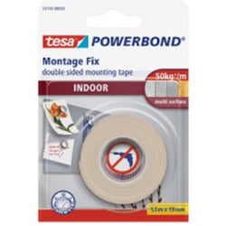 Fita Adesiva Dupla Face 19mmx1,5m Powerbond Interior Tesa - Tesa 15655740