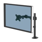 Fellowes Reflex Single Monitor Arm - Até 8 kg - Ajustável em altura e profundidade - Sistema de gestão de cabos - Preto - Fellowes 8502501