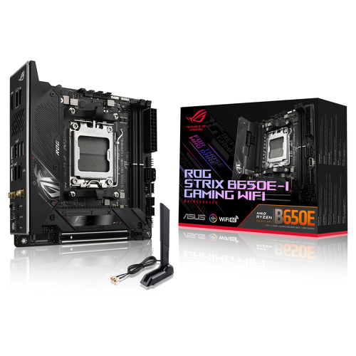 ASUS ROG STRIX B650E-I GAMING WIFI AM5 Mini-ITX DDR5 MB - Asus 90MB1BI0-M0EAY0