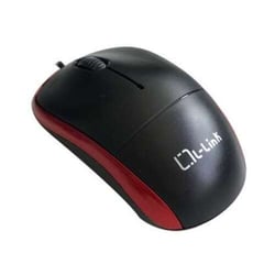 L-Link LL-2080-R Rato ótico USB Preto/Vermelho 1,2m - L-Link 66458