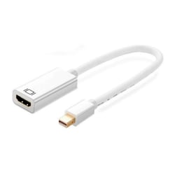EWENT ADAPTADOR MINI DISPLAYPORT PARA HDMI 4K M/F BRANCO - Ewent EC1458