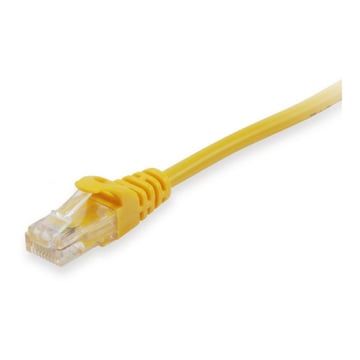 EQUIP CAT.6A U/UTP PATCH CABLE LSOH YELLOW 10M - Equip 603067