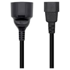Cabo de alimentação Aisens 16A - C14/M A CEE7/H - 25cm - Cor Preto - Aisens A132-0467