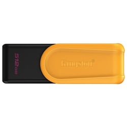 KINGSTON PEN 512GB PORTABLE USB 3.2 GEN1 DATATRAVELER EXODIA S BLACK/YELLOW - Kingston DTXS/512GB