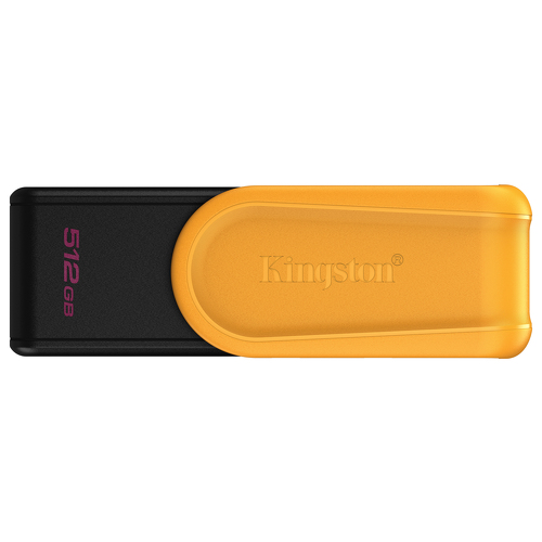 KINGSTON PEN 512GB PORTABLE USB 3.2 GEN1 DATATRAVELER EXODIA S BLACK/YELLOW - Kingston DTXS/512GB