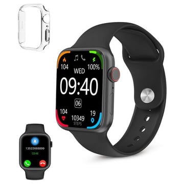 Ksix Smartwatch Urban 4 Mini - Monitorização do ritmo cardíaco e do sono - Preto - Ksix 244377