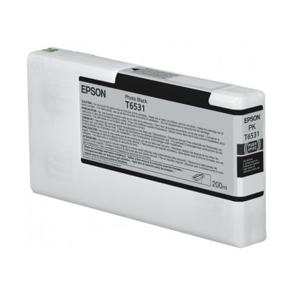 Cartucho de tinta preto fotográfico original Epson T6531 - C13T653100 - Epson C13T653100