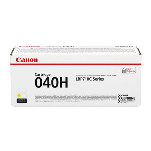 Canon 040H toner 1 unidade(s) Original Amarelo - Canon 0455C001
