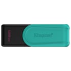 KINGSTON PEN 128GB PORTABLE USB 3.2 GEN1 DATATRAVELER EXODIA S BLACK/TURQUOISE - Kingston DTXS/128GB