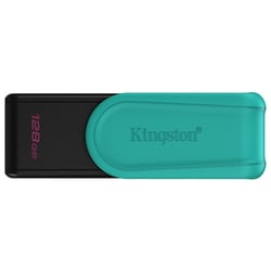 KINGSTON PEN 128GB PORTABLE USB 3.2 GEN1 DATATRAVELER EXODIA S BLACK/TURQUOISE - Kingston DTXS/128GB