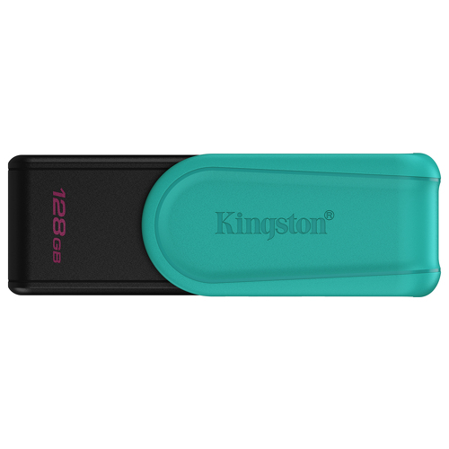 KINGSTON PEN 128GB PORTABLE USB 3.2 GEN1 DATATRAVELER EXODIA S BLACK/TURQUOISE - Kingston DTXS/128GB