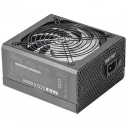 Fonte de alimentação Tacens Radix ECO X 650 650W ATX - PFC ativo - Ventoinha de 140mm - Tacens 1RECOX650