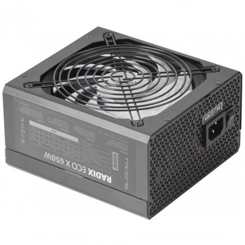 Fonte de alimentação Tacens Radix ECO X 650 650W ATX - PFC ativo - Ventoinha de 140mm - Tacens 1RECOX650