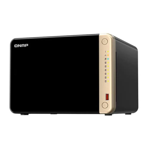 QNAP NAS 6 BAY CELERON N5105/N5095 QUAD CORE/8GB - QNAP TS-664-8G
