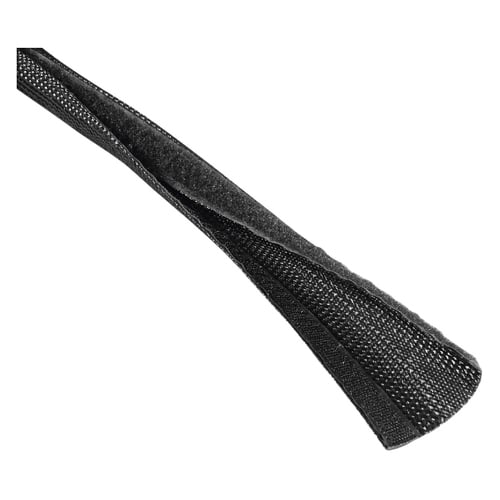 Organizador Protetor de Cabos c/Velcro Preto - Hama HAM220995