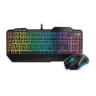 Teclado NOX Krom Krusher SEMI-MECHANICAL RGB COMBO - Nox NXKROMKRSHRSP