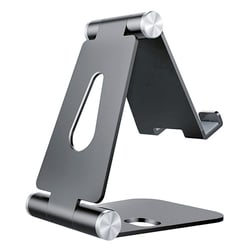 Suporte regulável para tablet/telemóvel Aisens tamanho M (2 pivots) - Cinzento - Aisens 173486