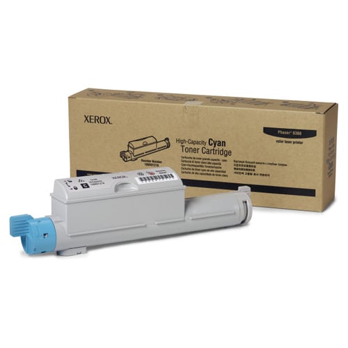 Xerox Cartucho de Toner Ciano de Alta Capacidade, Phaser 6360 - Xerox 106R01218