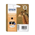 Epson Giraffe Conjunto Duplo de Tinteiros Preto T0711H Tinta DURABrite Ultra (c/alarme RF+AM) - Epson C13T07114H20