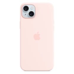 APPLE iPhone 15 Plus Silicone Case with MagSafe - Light Pink - Apple MT143ZM/A