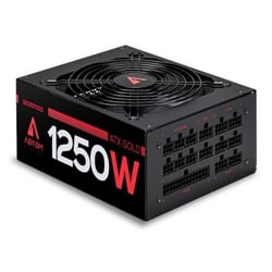 Abysm Gaming Morpheo Fonte de Alimentação 80 Plus Gold Modular 1250W ATX - PFC Ativo - Ventoinha de 140mm - Abysm AB53004