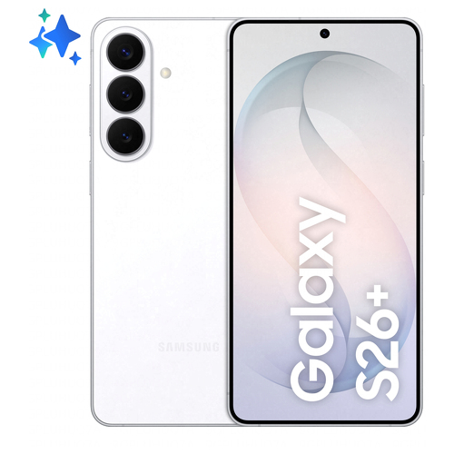 Samsung Smartphone Galaxy S26+ 12GB 512GB Branco - Samsung SM-S947BZWGEUB