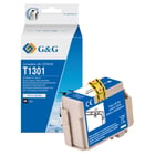 G&G Epson T1301 Preto Cartucho de Tinta Compatível, 32 ml - Tinteiro Compatível C13T13014010