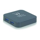 EWENT HUB USB3.0 4 PORT HIGHSPEED AC POWERED - Ewent EW1134