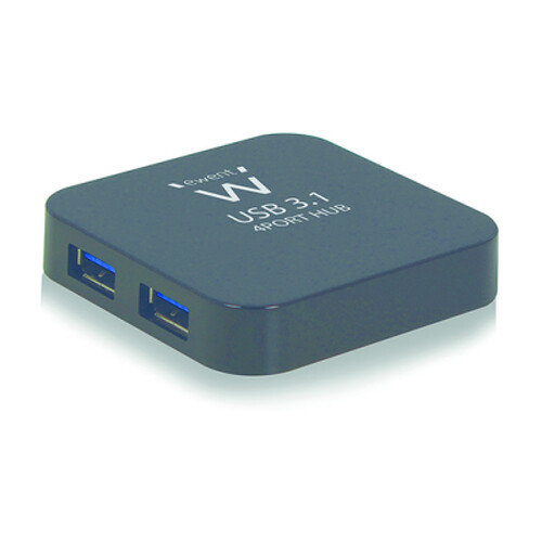 EWENT HUB USB3.0 4 PORT HIGHSPEED AC POWERED - Ewent EW1134