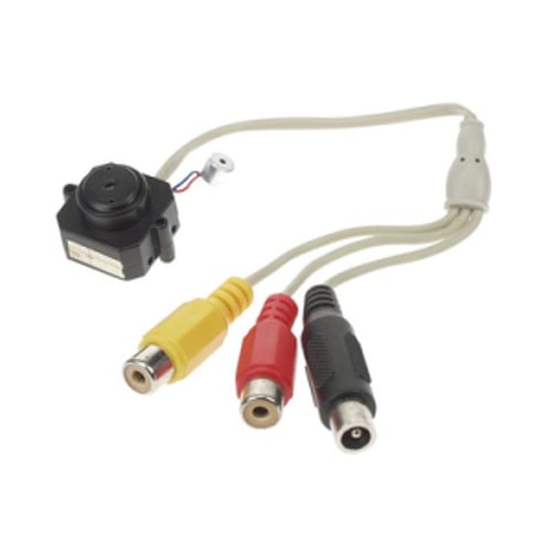 Câmara Pinhole Cor com Audio + Adaptador - Velleman VELCAMCOLMHA5