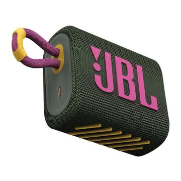 JBL COLUNA BLUETOOTH GO 3 GREEN PINK - JBL JBLGO3GREENPINK